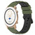 For Amazfit GTR 42mm 20mm Two-Color Porous Silicone Watch Band(Army Green + Black) For Amazfit GTR 42mm 20mm Two-Color Porous Silicone Watch Band(Army Green + Black)