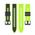 For Samsung  Galaxy Watch4 Classic 42mm 20mm Two-Color Silicone Watch Band(Red+Black)