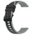 For Garmin Forerunner 645 Music 20mm Two-Color Silicone Watch Band(Black+Grey)