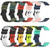For Huawei GT2 Pro 22mm Two-Color Porous Silicone Watch Band(Black+White)