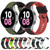 For Samsung Galaxy Watch 42mm 20mm Two-Color Silicone Watch Band(Black+Grey) For Samsung Galaxy Watch 42mm 20mm Two-Color Silicone Watch Band(Black+Grey)
