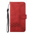 For iPhone 14 Cubic Skin Feel Flip Leather Phone Case(Red) For iPhone 14 Cubic Skin Feel Flip Leather Phone Case(Red)