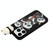 For iPhone 14 Pro Shockproof Cartoon TPU Phone Case(Three Pandas)