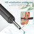 H02006 WiFi Smart Visual Ear Pick HD Digital Mouth Nose Ear Endoscope (Black)
