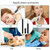 H02006 WiFi Smart Visual Ear Pick HD Digital Mouth Nose Ear Endoscope (Black)