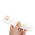 For iPhone 14 Pro Wrist Strap Holder TPU Phone Case(White)