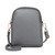 M01 Iitchi Pattern Shoulder Crossbody Bag Ladies Cell Phone Bag(Gray)