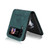 For Samsung Galaxy Z Flip4 BETOPNICE Dual-side Buckle Leather Phone Case(Green)