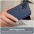 For Motorola Moto E22i Full Coverage Shockproof TPU Phone Case(Blue)