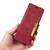 For Samsung Galaxy Z Fold3 BETOPNICE Dual-side Buckle Leather Phone Case(Red)