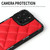 For iPhone 11 Diamond Pattern Leather Phone Case(Red)