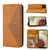 For Samsung Galaxy A12 5G Cubic Grid Calf Texture Magnetic Closure Leather Phone Case(Yellow)