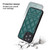 For iPhone 11 Pro Diamond Pattern Leather Phone Case(Green)