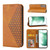 For Samsung Galaxy S21 FE 5G Cubic Grid Calf Texture Magnetic Closure Leather Phone Case(Yellow)