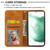 For Samsung Galaxy S21 FE 5G Cubic Grid Calf Texture Magnetic Closure Leather Phone Case(Yellow)
