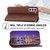 For Samsung Galaxy S21 FE 5G Cubic Grid Calf Texture Magnetic Closure Leather Phone Case(Brown) For Samsung Galaxy S21 FE 5G Cubic Grid Calf Texture Magnetic Closure Leather Phone Case(Brown)
