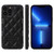 For iPhone 11 Diamond Pattern Leather Phone Case(Black)