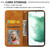 For Samsung Galaxy S21 5G Cubic Grid Calf Texture Magnetic Closure Leather Phone Case(Yellow)