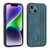 For iPhone 13 AZNS 3D Embossed Skin Feel Phone Case(Dark Green) For iPhone 13 AZNS 3D Embossed Skin Feel Phone Case(Dark Green)