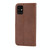 For Samsung Galaxy A71 4G Cubic Grid Calf Texture Magnetic Closure Leather Phone Case(Brown)