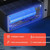 Solar Charging Super Bright Waterproof 8 LED Camping Flashlight Lamp
