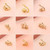 10 PCS U-shaped Nose Clip Copper Inlaid With Zircon Nose Decoration, Color: G-251 Gold