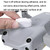 Sunnylife TY-Q9354 For DJI Avata / Mavic 3 / Mini 3 Pro Installation AirTag Locator Bracket(White)
