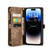 For iPhone 14 Pro Max CaseMe 008 Detachable Multifunctional Leather Phone Case(Brown)