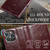 For iPhone 14 Pro Max CaseMe 003 Crazy Horse Texture Leather Phone Case(Red)