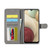 For Samsung Galaxy A13 4G/5G/A04/A04s LC.IMEEKE Calf Texture Leather Phone Case(Grey)