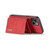 For iPhone 14 Plus DG.MING M1 Series 3-Fold Multi Card Wallet Leather Case(Red)