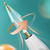 For Apple Pencil 1/2 Transparent Replacement Pen Tip Transform Nib,Style: 6.0 Golden Needle