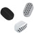 3PCS 4th Generation Masseter Ball Mandibular Trainer Facial Muscle Trainer Silicone Face-Lifting Device(Gray)