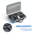 For Insta360 One X3 STARTRC Diamond Texture Camera and Accessories PU Storage Case Bag(Grey)