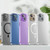 For iPhone 14 PC Crystal Clear Frosted Phone Case(Purple)