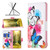 For Samsung Galaxy A23e 5G Colored Drawing Pattern Leather Phone Case(Butterflies)