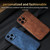 For iPhone 13 Pro Max AZNS 3D Embossed Skin Feel Phone Case(Dark Green)