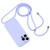 For iPhone 13 Pro Max Crossbody Lanyard Liquid Silicone Case(Light Purple) For iPhone 13 Pro Max Crossbody Lanyard Liquid Silicone Case(Light Purple)