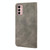 For Motorola Moto G42 Skin Feel Splicing Leather Phone Case(Grey)
