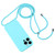 For iPhone 13 Pro Crossbody Lanyard Liquid Silicone Case(Ice Blue) For iPhone 13 Pro Crossbody Lanyard Liquid Silicone Case(Ice Blue)