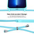 For iPhone 13 Pro Crossbody Lanyard Liquid Silicone Case(Ice Blue) For iPhone 13 Pro Crossbody Lanyard Liquid Silicone Case(Ice Blue)