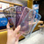 For iPhone 14 Lens Protection Transparent TPU Phone Case(Black)