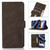 For Samsung Galaxy A23e/A23 JP Version KHAZNEH Matte Texture Leather Phone Case(Brown)