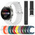 For Huawei Watch 3 Pro New 22mm Ocean Style Silicone Solid Color Watch Band(Grey)