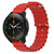 For Xiaomi MI Watch S1 Pro 22mm Ocean Style Silicone Solid Color Watch Band(Red) For Xiaomi MI Watch S1 Pro 22mm Ocean Style Silicone Solid Color Watch Band(Red)