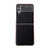 For Samsung Galaxy Z Flip4 Star Series Nano Electroplating PU Phone Case(Black)