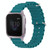 For Garmin Venu SQ 20mm Ocean Style Silicone Solid Color Watch Band(Green)