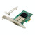 ST7257 PCIE X1 82576EB Dual Port SFP Ethernet Card NIC