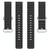 For Amazfit Pop Pro 20mm Ocean Style Silicone Solid Color Watch Band(Green)