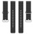 For Samsung Galaxy Watch 5 44mm 20mm Ocean Style Silicone Solid Color Watch Band(Army Green)